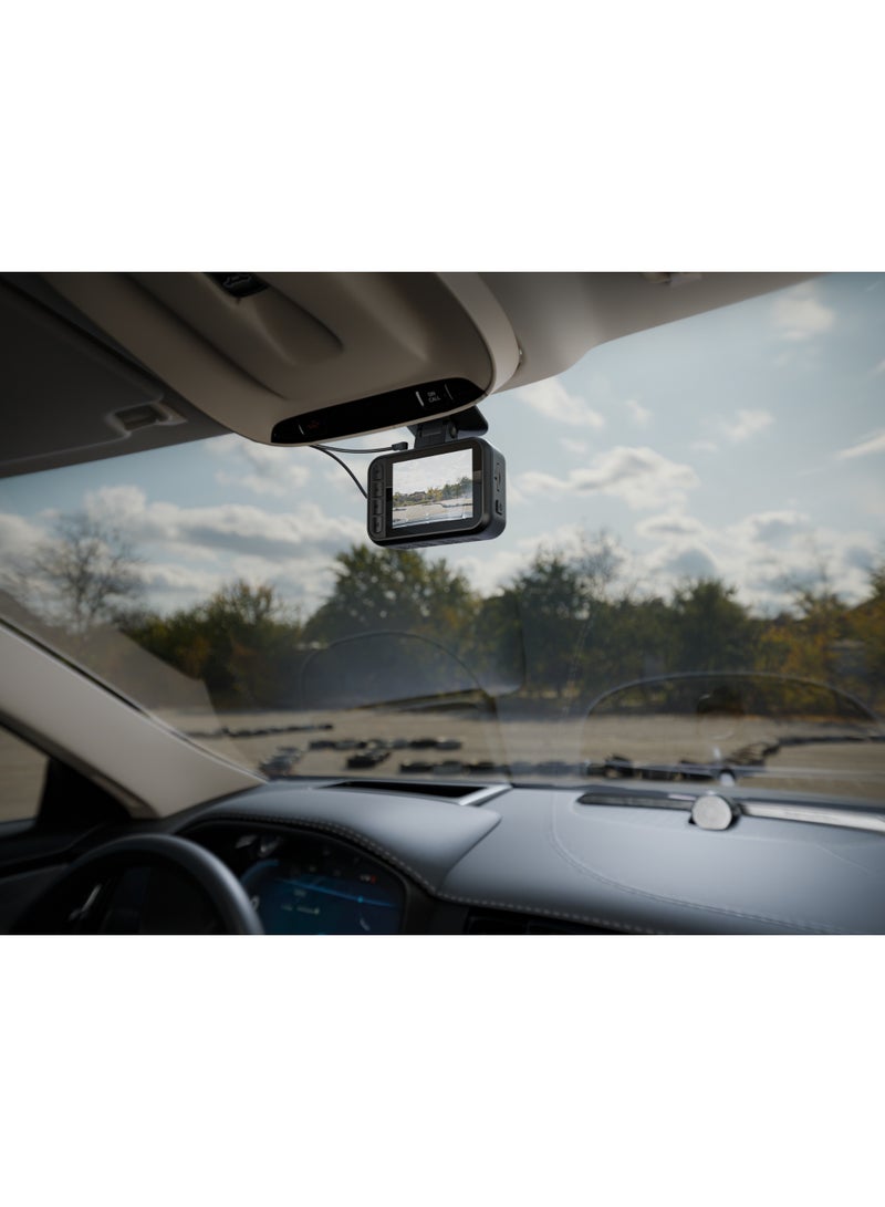 GREEN LION GC-700 Dash Cam with Super Night Vision, GPS, G-Sensor, Wi-Fi Control, 2.0" IPS HD Display, 145° Wide-Angle Lens, Rear Camera, 24/7 Parking Monitoring - Black - Image 4